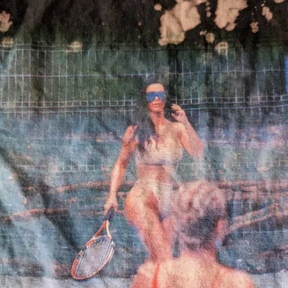 Rare Saint Pablo Tour T Shirt Original Due Date Label‎ Kanye Kardashian Tie-Dye - Picture 9 of 9